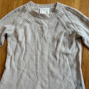 Sail to Sable Cream Crew Neck Sweater